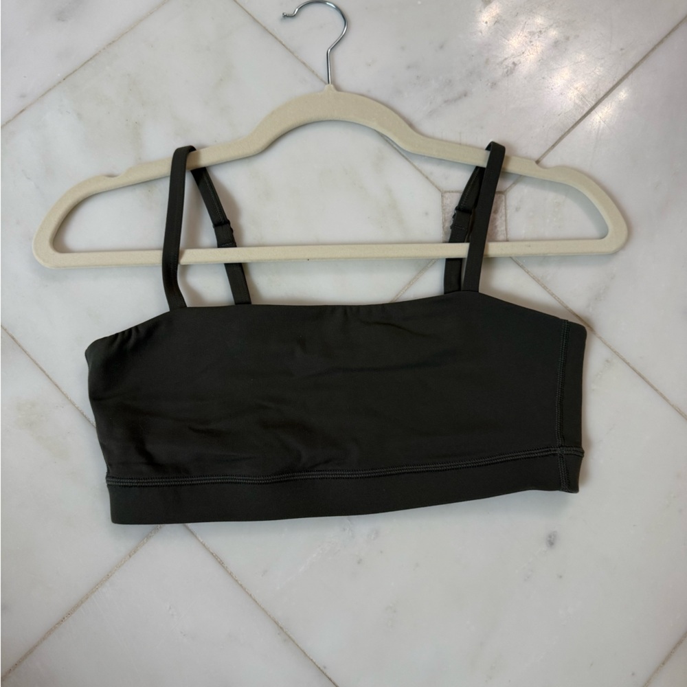 CRZ YOGA Light olive Sports Bra